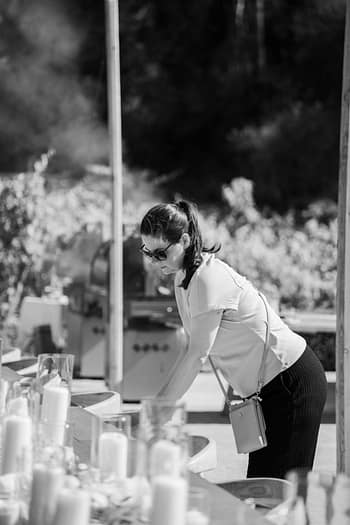 Weddingplanner Team von Hey Happy Day bei einem Outdoor Event in natürlicher Umgebung