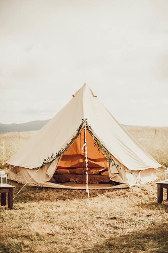 Partyplanung, Glamping Hochzeit