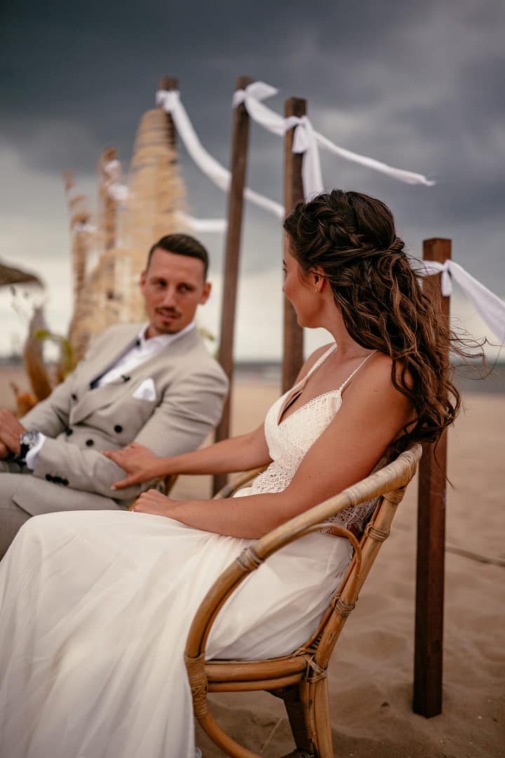 Freie Trauung am Strand in Holland mit Hey Happy Day Hochzeitsplanung