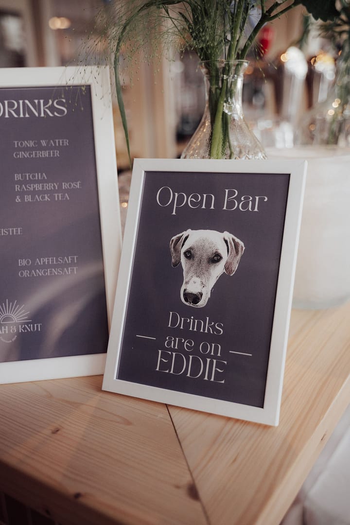 Detail einer Open Bar bei einer Hochzeit in Holland am Meer, geplant von einem Weddingplanner mit Fokus auf Hochzeitsplanung und Partyplanung