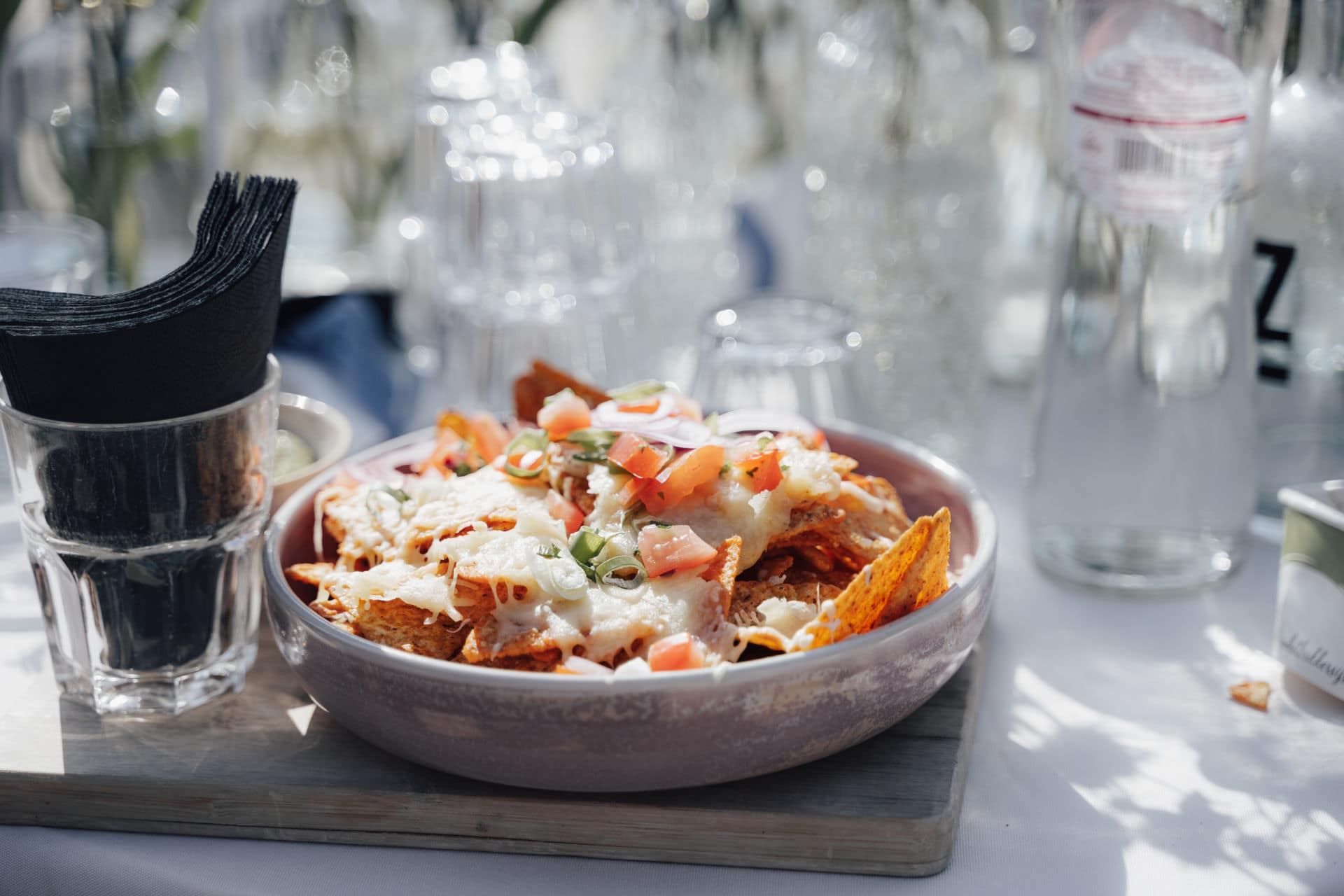 Entspanntes Catering bei einer Hochzeit in Holland mit informellem Food-Konzept